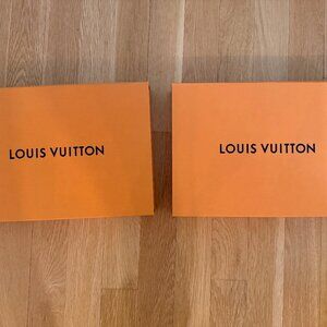 2 Louis Vuitton shirt/blouse boxes